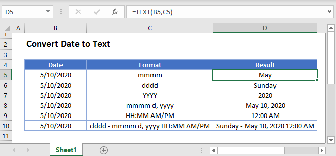excel convert date and time to date