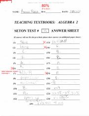 high school math test pdf
